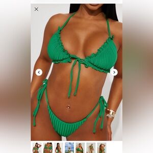 Green Bikini Set